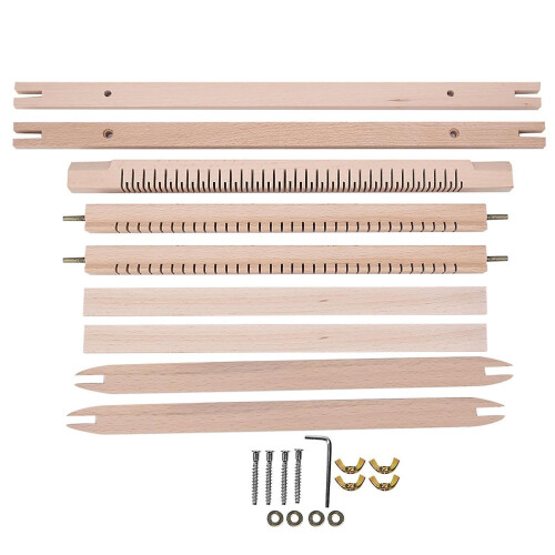 DIY Ξύλινο Χειροποίητο Αργαλειό Ταπισερί Πλεκτομηχανές Παιδικό Παιχνίδι