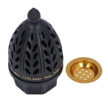 Incense Holder Tower Resin Unique Tabletop Aromatherapy Incense Ornament for Meditation Tea Ceremony Home Decor