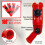 2X Multi-Angle Paint Brush Extender Red, Paint Edger Tool for High Ceilings, Extension Pole Attachment Holder 4
