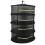 4-Layer Herb Drying Rack with Zippers Foldable Hanging Medicine Dry Mesh Net Black 60cm 1