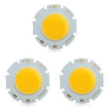 3x 3W COB krachtige, superheldere LED-chip met warm wit licht