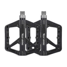 Pedali per bicicletta ultraleggeri in nylon con 2 cuscinetti sigillati, antiscivolo, impermeabili, larghi,