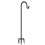 48inch Outdoor Shepherd's Hook, Heavy Duty Bird Feeder Post 1
