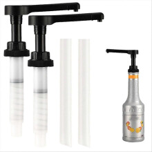 Pompa per sciroppo di caffè, pompa per flacone di sciroppo da 10 ml, pompa manuale con ugello a pressione
