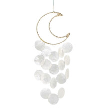 White Wind Chime Outdoor Beach Gift Moving Garden Decoration