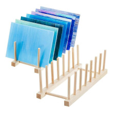 Aufbewahrungsbox für Buntglas, Werkzeuge für Buntglas, Aufbewahrungsständer für Buntglasplatten