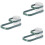 Multifunctional Clothes Hanger Storage Rack Punch-Free Wall-Mounted Double-Layer Foldable Clothes Rack Storage Rack B 1