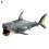 Ρεαλιστική φιγούρα Megalodon Shark - Ανθεκτικό στη σκουριά, συλ 1