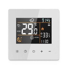 Tuya Smart Thermostat 25A WLAN-Temperaturregler für elektrische Heizungen, kompatibel mit Google Home