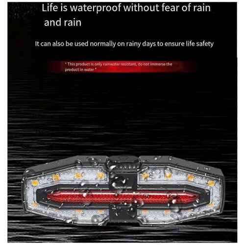 bicycle turn tail light night riding mountain bike tail light Bicycle turn tail light 2