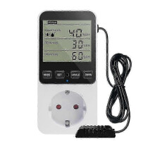 Smart Humidity Controller Thermostat Socket 230V EU Plug with Temperature Switch