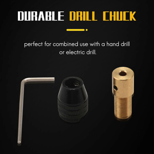 Mini 0.3-3.5mm Small For Mini Electronic Drill Chuck Bit Tool Set Universal 2