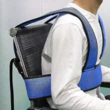 Adjustable Safety Seat Belt Vest for Wheelchair Support, Elderly Patient Restraint Band
