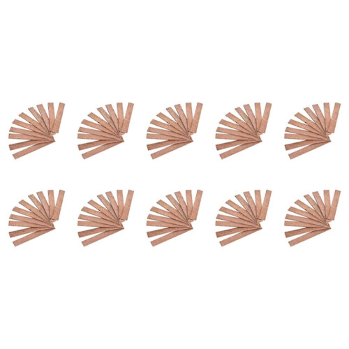 100 Pcs Clarinet Joint Cork Sheet Instrument Sax Repair Accessories Replacement Kit Replacement Kit,