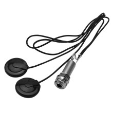 21-INCHES Wire Length 1/4 Inch Output 2 In 1 Piezo Disc Transducer for Guitar Violin Ukulele Mandol