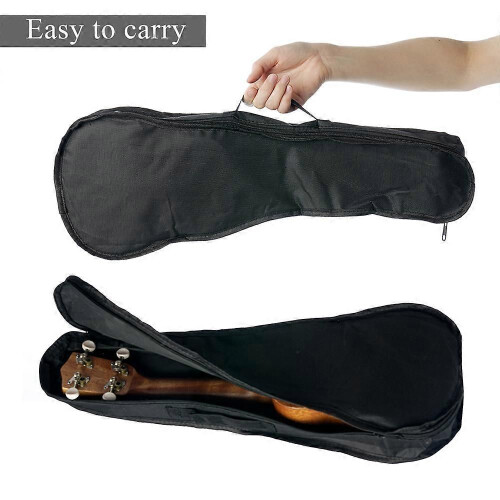 Μίνι μουσικό όργανο Ukulele 21 ιντσών Ukeleles από μασίφ ξύλο με χορδή Capo για αρχάριους