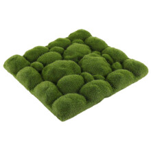 Tappeto erboso artificiale verde a forma di pietra per interni, compatibile con case, hotel e pareti.