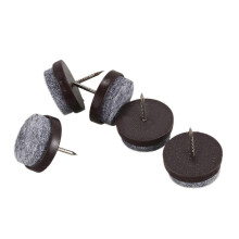 50 Stück Filzgleiter für Stuhlbeine, 22 mm, zum Schutz vor Nägeln