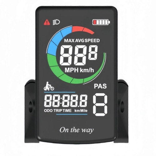 Electric Bicycle C13 Speedometer Color Screen for -UART Mid Motor UART Program for BBS0102B G340 G3 1