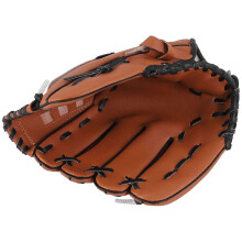 Outdoor Sports 2 Colors Baseball Glove Softball Practice Equipment Right Hand for Adult Man Woman Train,Brown 11.5 Inch