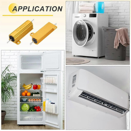 10 τεμάχια αντίσταση αλουμινίου 50W 6 Ohm με ανοχή 5% 2