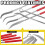 11-Piece Mini Diamond File Combination Set, Multi-Function Needle File Set for Woodworking, Sanding 2