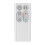 Replacement AM04 AM05 Remote Control for Fan Heater Models AM04 AM05 Remote Control(Silver) 1