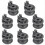 8Pcs 4581DD3002A Dishwasher Upper Rack Wheels,Dishrack Roller and Axle Assembly Replacement Part for 1