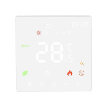 Tuya WiFi Smart Thermostat Electric Floor Heating TRV Water Gases Boiler Temperature Voice Remote Co