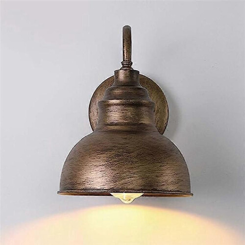 Vintage Απλίκα Τοίχου Gooseneck Barn Flat Light (Μπρούντζος) 2