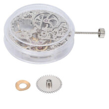 6498 Mechanical Watch Movement 21600 Bph for ETA 6498 Watch Hand Winding Hollow Skeleton Movement Re