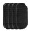 4 τεμάχια Black Magic Sticky Pad Αντιολισθητικό Ταμπλό Αυτοκινήτου για Κινητό Τηλέφωνο 1