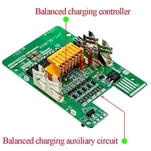 Θήκη μπαταρίας λιθίου BL1830 BMS PCBA, προστατευτικό κάλυμμα φό 1