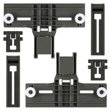Diskmaskinens övre korg, reservdelssats för KitchenAid, Whirlpool, Kenmore - Innehåller W10350376, W10195840,