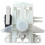Door Switch Latch Replacement compatible for Dishwasher Door Latch Lock 1