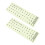 2Pièces Stickers Clavier Remplacement PVC Lumineux Confort 9