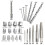 26Pcs Screw Extractor Center Drill Bit Guide Set Broken Remover Dropship Set 2
