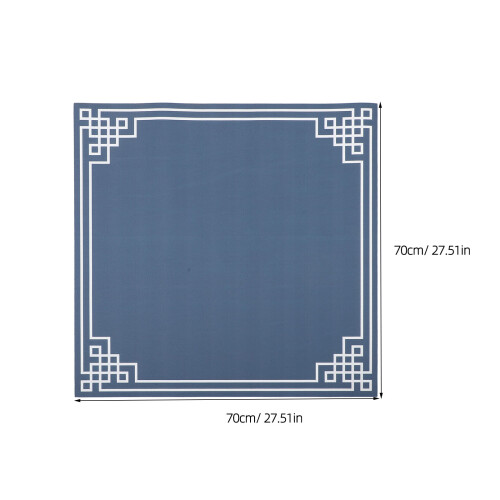 Table Mahjong Antidérapant Bleu Usage Pliable 1