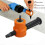 360 Degree Adjustable Double Headed Sheet Metal Nibbler Drill Attachment with Extra Punch 3