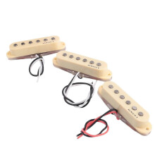 3PCS Guitar Pickup Single Coil Humbucker Pickups Neck Middle Bridge Set for Beige Guitar Accessories