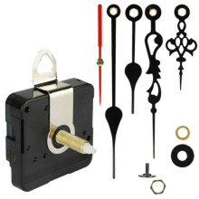 31 mm langer Schaft DIY Quarz-Uhrwerksmechanismus Zeiger-Set Reparaturwerkzeug für Wanduhren, Ersatzteile,
