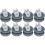 Bosch Neff Siemens diskmaskinshjul övre korg 8-pack 1