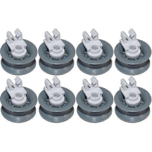 Bosch Neff Siemens diskmaskinshjul övre korg 8-pack
