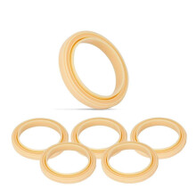 6PCS 54mm Silicone Steam Ring for Espresso Machine 878/870/860/880/450/500 and Sage 880/878Replacement Parts