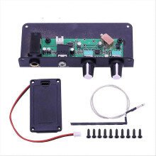 Silent Guitar Pickup 2-Band Classical Folk Guitar EQ Folding Guitar Active Pickup with 3.5mm/6.35mm