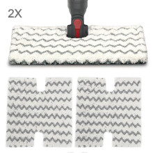 2pcs Replacement Shark Pads for Steam Mop S6001 S6003 Flip Steam Mop Pads