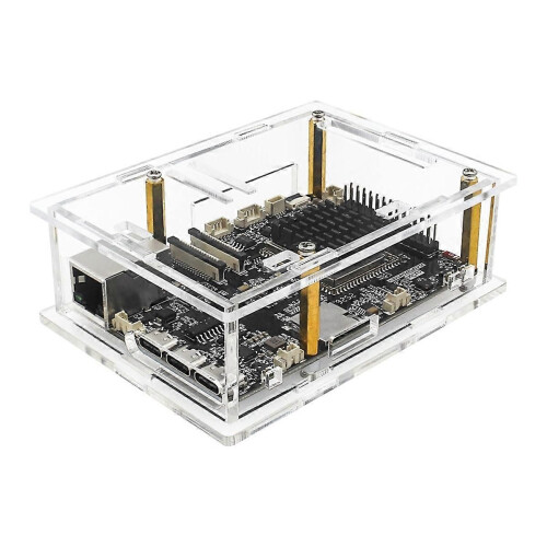 For ESP32-P4 Development Board Acrylic Case for -ESP32P4-M3 Development Board Transparent Protective 2