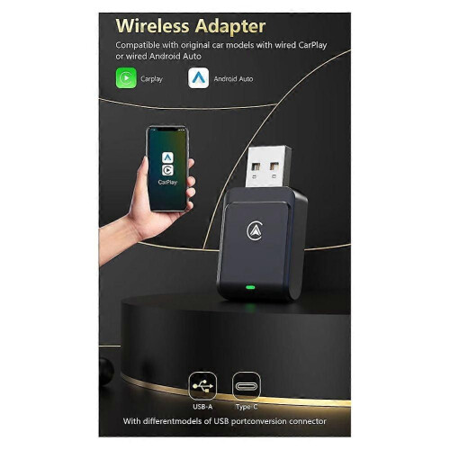 Φορητό Car Smart Box για Android Auto Carplay Module 2 σε 1 Ασύρματο Carplay Box