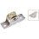 4X 1.6cm Dia Single Roller Window Pane Pulley Doors Wheel Silver + Gold 2