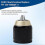 Versatile 1/2" Keyless Chuck Replacement for Makita and WORX Drills, Fits Multiple Models 2